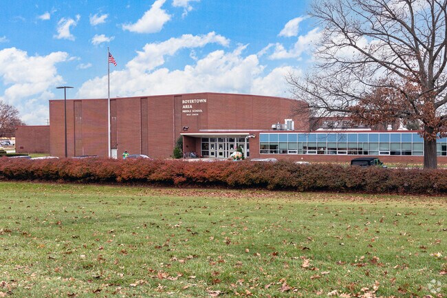 Middle School West proudly serves the Boyertown community.