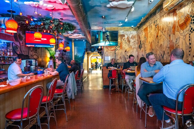 Colorful margaritas are served at Botanas Restaurant in Walker's Point.