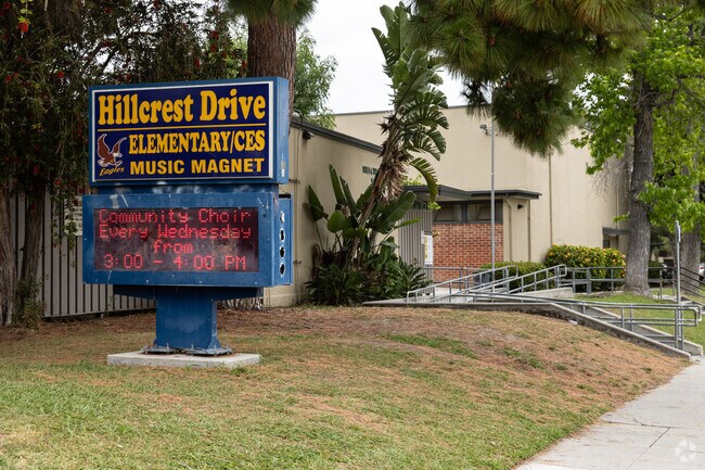 Hillcrest Drive Elementary School is a public elementary school in Baldwin Hills.