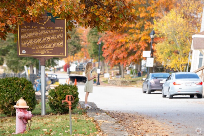 Throughout Ripley, you will find many historical signs to read while exploring the city.