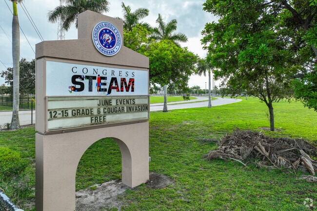 Congress Middle School provides an array of classes for students.