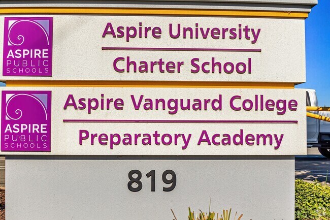 Welcome to Aspire Vangaurd College in Rouse Outer East Stanislaus.
