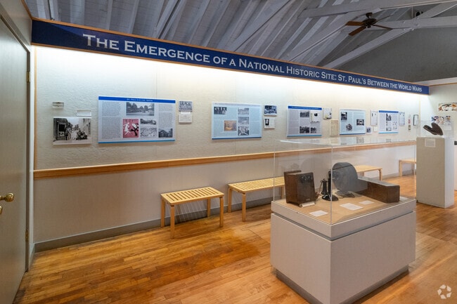 St. Paul’s Church in Mount Vernon is a National Historic Landmark.