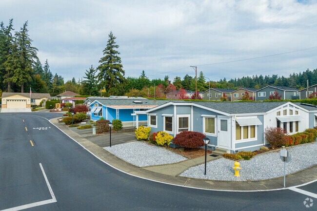A mobile home park in the Lakeland South neighborhood.