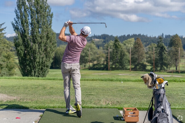 Head to the driving range at Useless Bay Country Club in Langley.