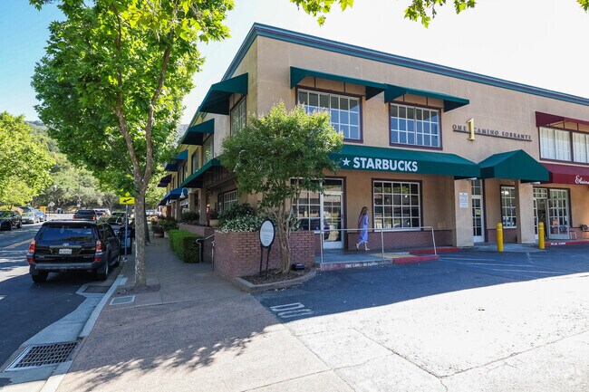 Locals savor coffee and camaraderie at Starbucks in Orinda Village.