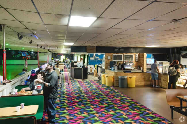 The Roebuck Family Skate Center has a great selection of food along with a skating ring.