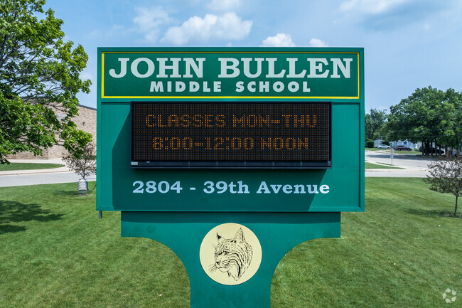 Bullen Middle School has an average student to teacher ratio of 13 to 1.