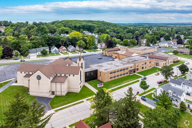 St. John the Baptist Catholic School in Plymouth.