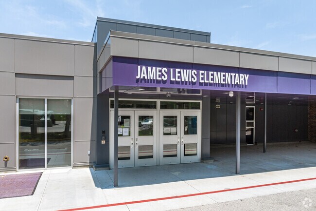 James Lewis Elementary School serves students in Rainbow.