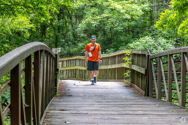 Many local residents take advantage of the shaded Campbell Creek Greenway.