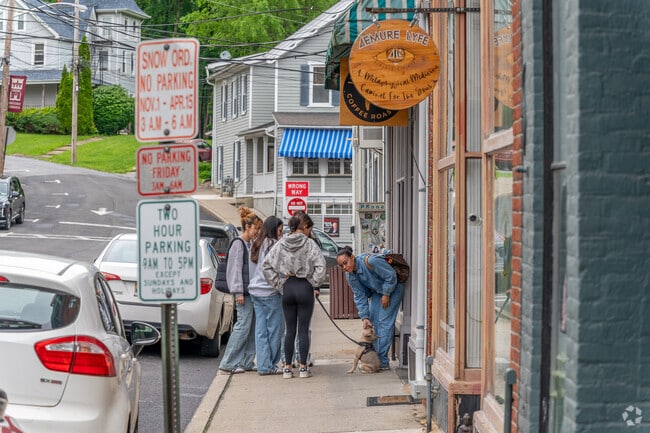 Main Street in Chester offers a variety of shopping and dining options in a charming setting.