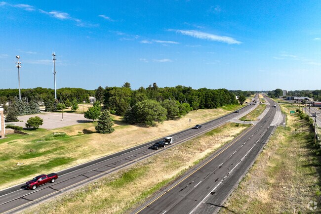 Highway 65 is the Ham Lake area's main thorough fare.