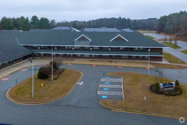 Aerial view of Putnam Elementary School.