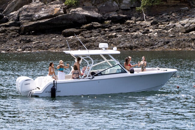 Boating is a popular pastime at Chebeague Island.
