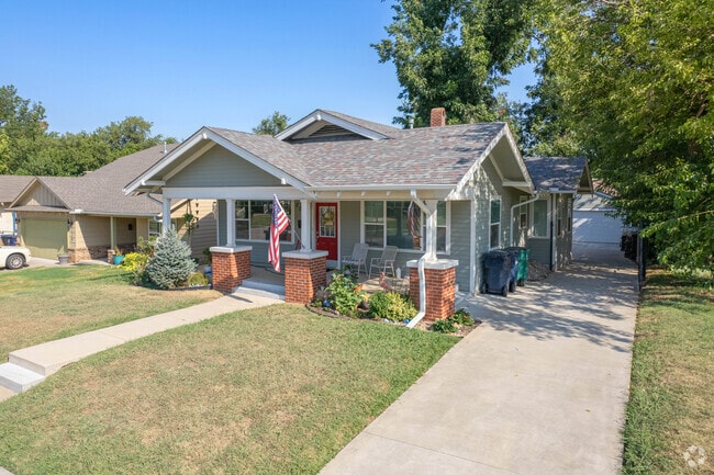 Classen North Highland Park has plenty of early 20th century bungalows.