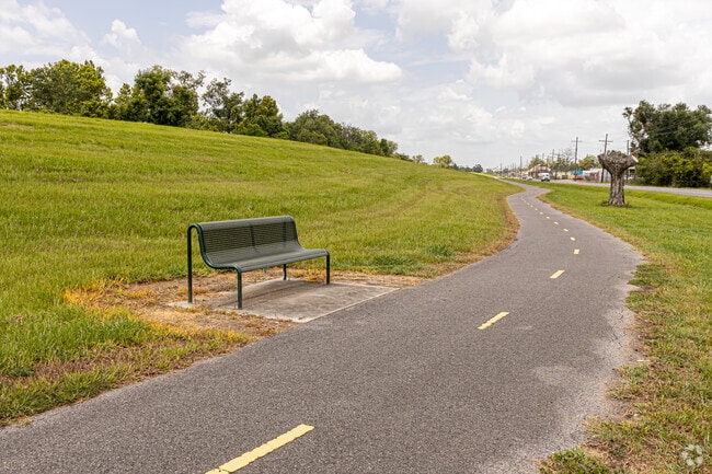 The Mississippi River Trail is a designated bicycle and pedestrian trail in Reserve.