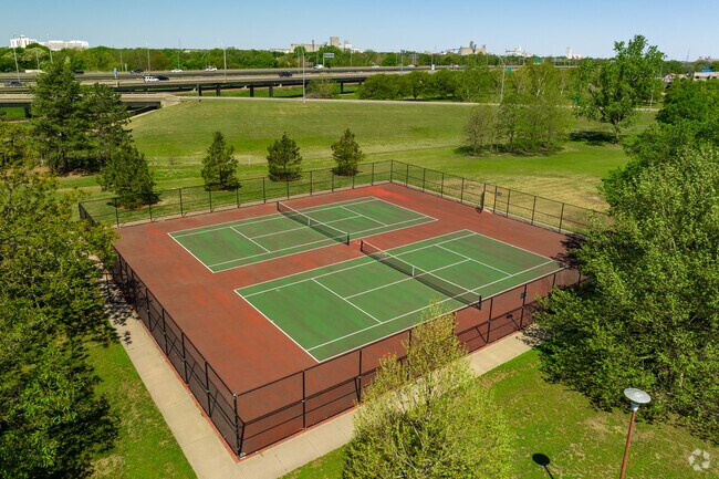 Murdock Park in Murdock/The Elms is home to two tennis courts.