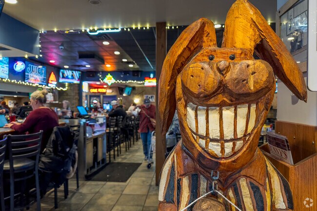 Bunny's Bar and Grill is a local favorite.