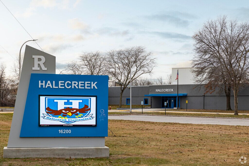 Halecreek Elementary School in Romulus, Michigan.