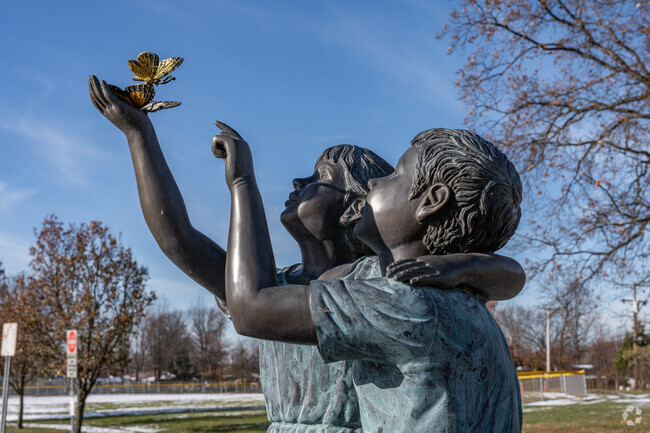 Manry Park, in Willowick, is home to the Lake County Children's Memorial Butterfly Garden.