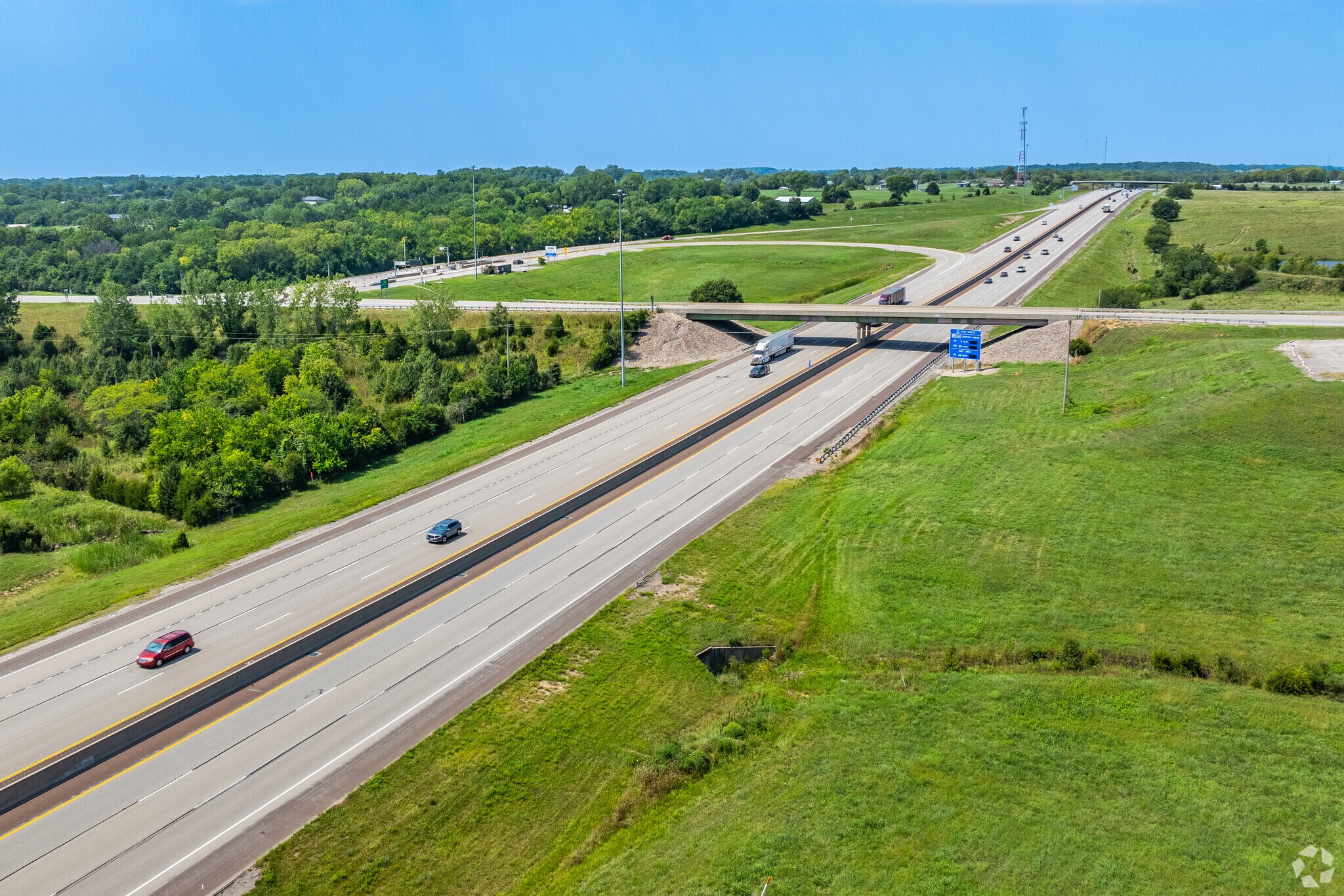 I-70 give resident's easy access to both Kansas City and Topeka.