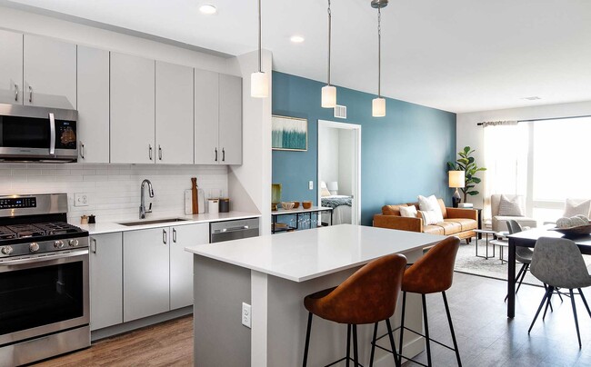 Scheme 2 Kitchen, Dining and Living Area
