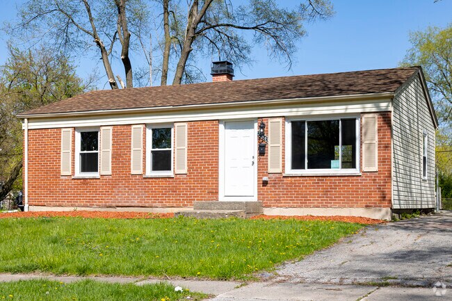 Modest ranch homes are commonplace on the streets of Sauk Village.