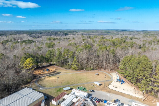 Mt. Olive Elementary School has a lot of room for kids to run and play.