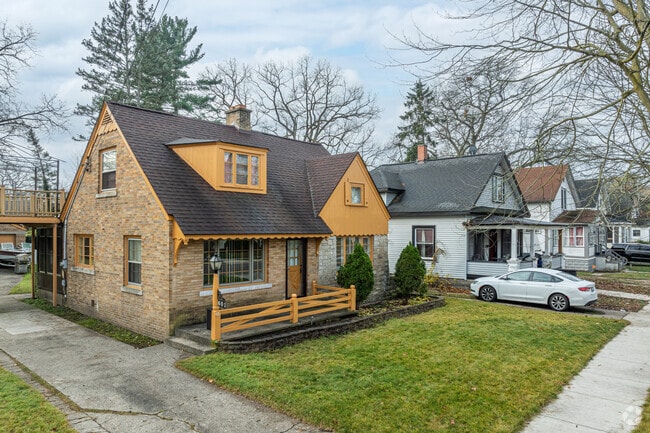 Angell contains both unique and more traditional styles of homes.