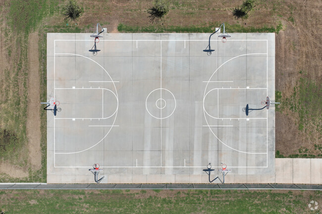 Mosley Middle School in Tempe includes multiple basketball courts.