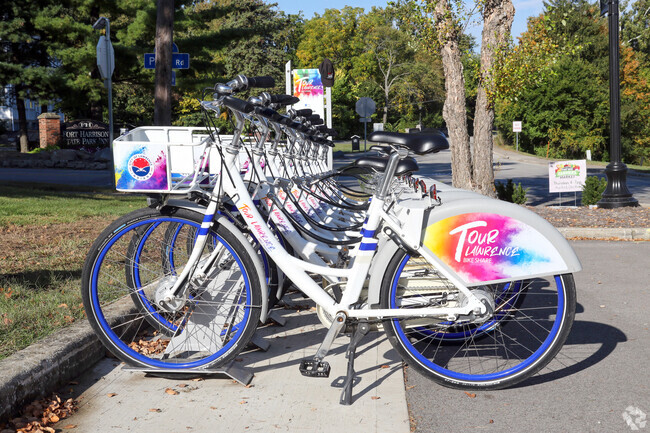 Bike share programs consist of a network of bike stations in the I-69 Fall Creek neighborhood.
