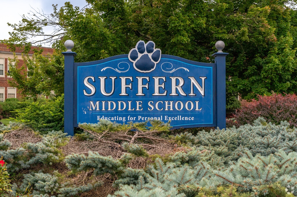 Suffern Middle School gets an A-minus from Niche.