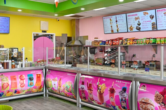 Inside La Michoacana in Westgate where there have many choices to cure your sweet tooth.