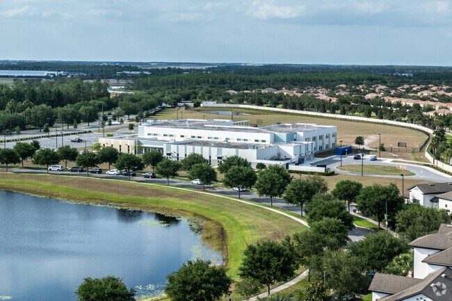 Village Park Elementary School is located on the outskirts of the city of Orlando.