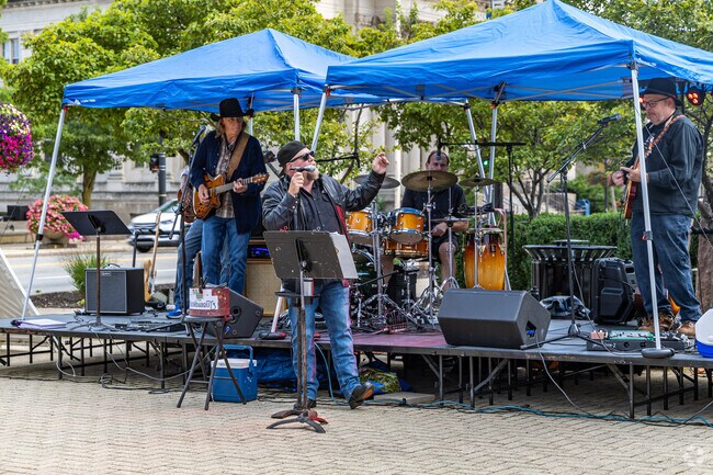 Head to First Fridays in downtown Racine, only minutes from Hickory Ridge.