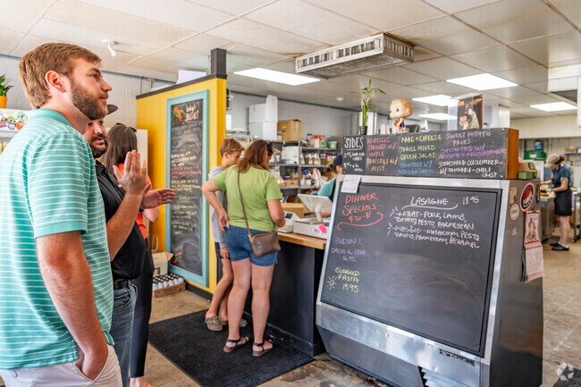 Stop in and order from the popular scratch kitchen at Hatch minutes from Ridgeview locals.