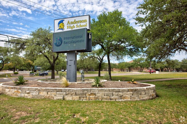 Kids can attend Anderson High School.