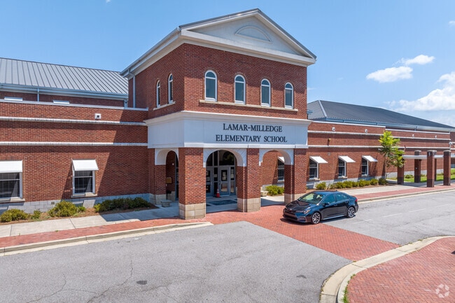 Lamar-Milledge Elementary is a new school in West End built in 2009 which combined two schools.