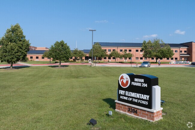 Fry Elementary School is part of Naperville's acclaimed school district.