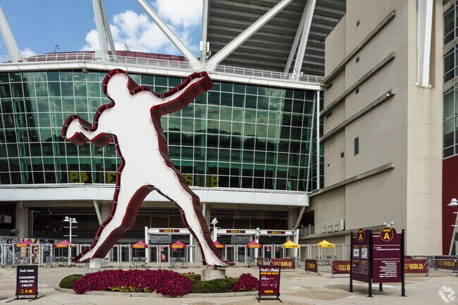 FedEx Field in Summerfield is home to the Washington Commanders football team.