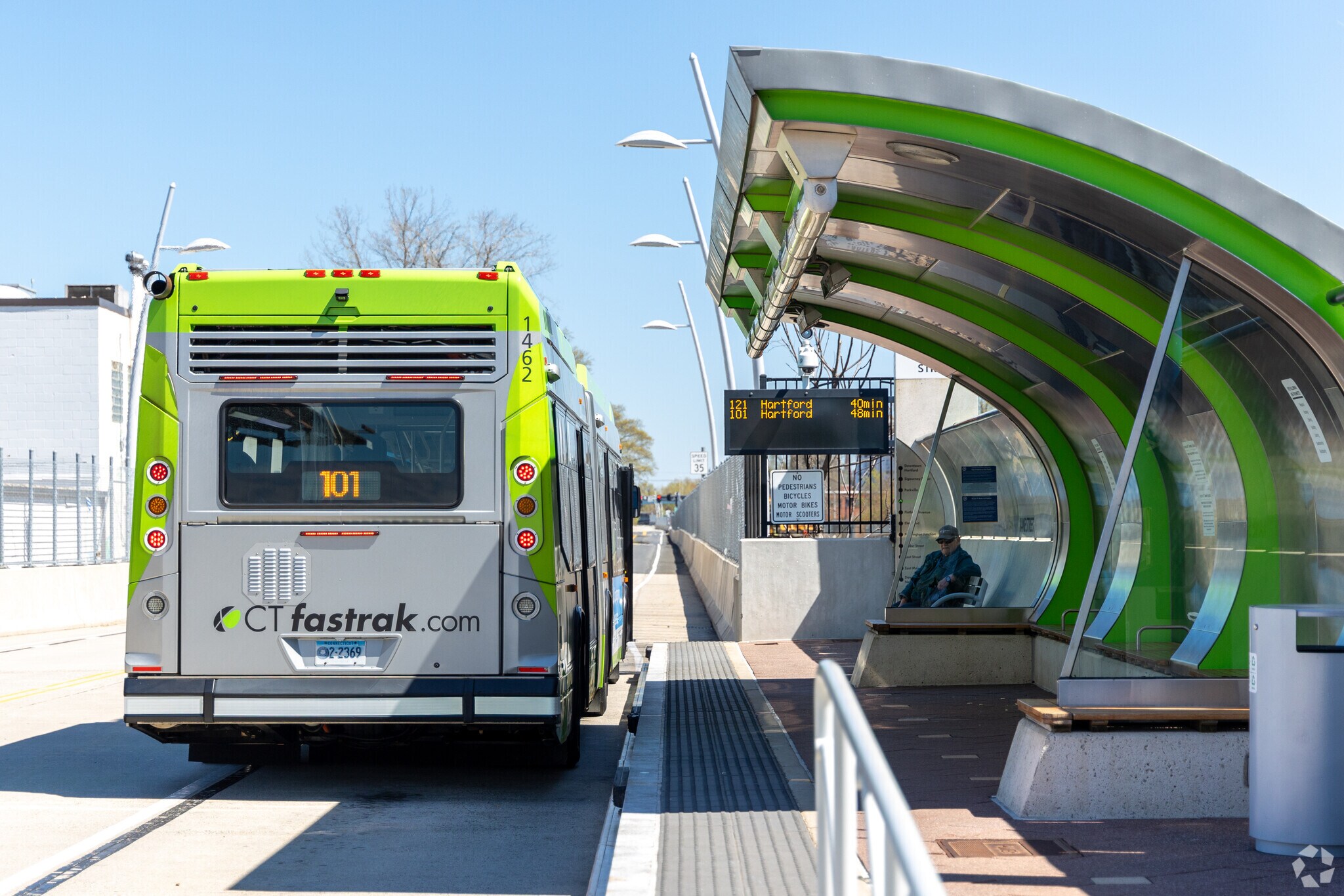CTfastrack is Connecticut's first Bus Rapid Transit system for its residents.