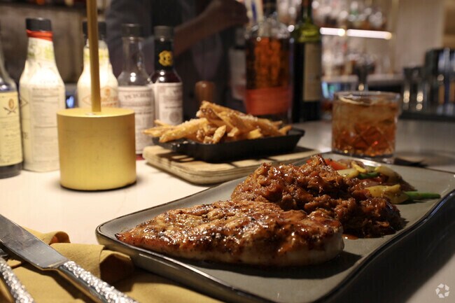 The BBQ chicken and pork is popular at Smoked restaurant on Main Street, in Arsenal Hill.