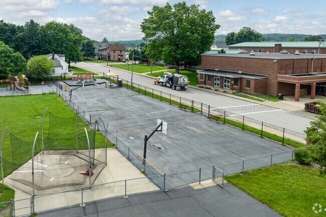 Shoot some hoops at East Palestine Elementary School.