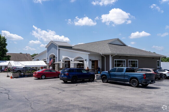 The Cornerstone Market in Munroe Falls offers a variety of fresh flowers, locally sourced meats, and produce.