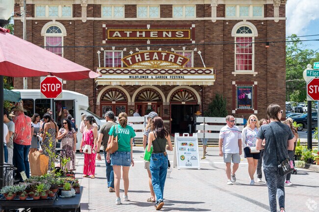 The Athens Theatre in downtown DeLand is a wonderful place to enjoy a live show or local event.
