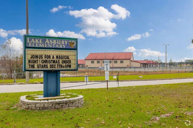 Lake Asbury Elementary School is the first step in education for the local students.