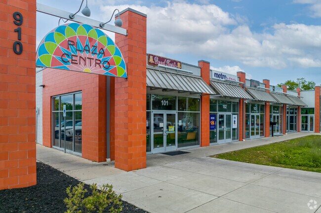 The local Plaza Centro strip mall in Conestoga Heights, is home to a variety of shops.
