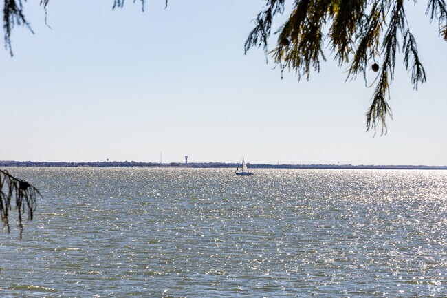 Woodcreek locals enjoy getting over to Lake Ray Hubbard for water activities.