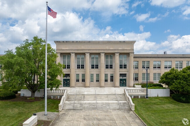 East High School received a C-minus from Niche and hosts an established athletic department.